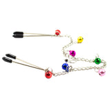 Maxbell Women Nipple Breast Clamps Metal Chain Clips Adults Flirt Party Game Toys