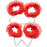 Maxbell Lace Cuffs Metal Chain Role Play Toy for Adults Women Men Couples Wrist