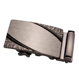 Mens Ratchet Belt Buckle, Automatic Slide Buckle for Belt Strap 35mm 3