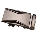 Mens Ratchet Belt Buckle, Automatic Slide Buckle for Belt Strap 35mm 7