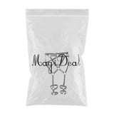 Maxbell Women Sexy Leather Harness Garter Belt Adjustable Waist Leg Cage Belt Black