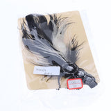Maxbell Women Flapper Headband Great Gatsby Headpiece Flapper Feather Headband Black