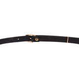 Maxbell Women Waist Belt Chain Tassel Skirt Adjust Dance Scarf Black Golden Chain
