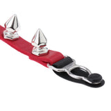 Max Womens Heart Decor Sexy Garters Adjustable Leg Strap Garters Suspenders Red