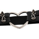 Max Womens Elastic Leg Garter Belt Black