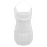 Maxbell Sexy Lady Sheer Sleepwear G-String Lingerie Underwear as described White