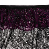 Maxbell Women One Piece Lingerie Lace Sleepwear Mini Skirt Sexy Pajama Dress Sets
