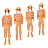 Maxbell Kids Unisex Pajamas Animal Costume Onesie Cosplay-Snail S 110 Lace Front