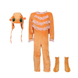 Maxbell Kids Unisex Pajamas Animal Costume Onesie Cosplay-Snail S 110 Lace Front