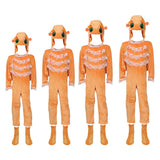 Maxbell Kids Unisex Pajamas Animal Costume Onesie Cosplay-Snail S 110 Lace Front