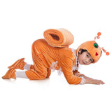 Maxbell Kids Unisex Pajamas Animal Costume Onesie Cosplay-Snail S 110 Lace Front