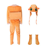 Maxbell Kids Unisex Pajamas Animal Costume Onesie Cosplay-Snail L 130 Lace Front