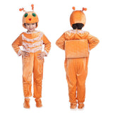 Maxbell Kids Unisex Pajamas Animal Costume Onesie Cosplay-Snail L 130 Lace Front