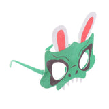 Maxbell Cartoon Animal Glasses Frame Ears Mask Face Mask for Dress Up Costume Party