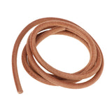 Maxbell 1m Round Leather Cord Thread For Kumihimo Jewelry Bracelets Making 6mm