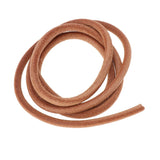 Maxbell 1m Round Leather Cord Thread For Kumihimo Jewelry Bracelets Making 6mm