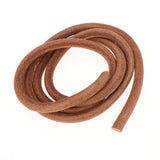 Maxbell 1m Round Leather Cord Thread For Kumihimo Jewelry Bracelets Making 8mm