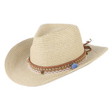 Women Straw Sun Hat Beige