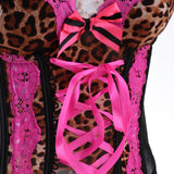 Maxbell Women Bustier Sexy Corset Set Chemises Negligees Stretch Bodysuit Bustier XL