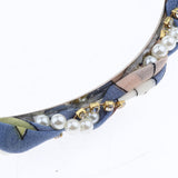 Max Korean Style Flower Ribbon Headband Long Hair Ribbon Garland Style 06
