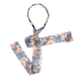 Max Korean Style Flower Ribbon Headband Long Hair Ribbon Garland Style 06