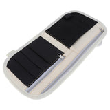 Max Car Sun Visor Organizer Beige