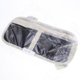 Max Car Sun Visor Organizer Beige