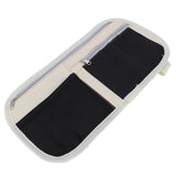 Max Car Sun Visor Organizer Beige