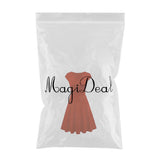 Max Women's Swing Casual High Waist  A Line Cap Sleeve V Neck Dress Red 2XL