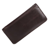 Men's Vintage Long Bifold Wallets Purse For Men