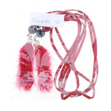 Max Women Slim Waist Belt Rope Chain Faux Leather Clothes Accessories Red