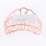 Max Vintage Metal Hair Claw Clip Women Hair Jaw Clips for Thick Hair Rose Gold