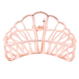 Max Vintage Metal Hair Claw Clip Women Hair Jaw Clips for Thick Hair Rose Gold