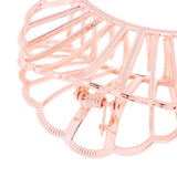 Max Vintage Metal Hair Claw Clip Women Hair Jaw Clips for Thick Hair Rose Gold