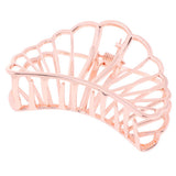 Max Vintage Metal Hair Claw Clip Women Hair Jaw Clips for Thick Hair Rose Gold
