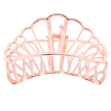 Max Vintage Metal Hair Claw Clip Women Hair Jaw Clips for Thick Hair Rose Gold
