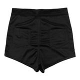 Summer classic casual hot pants slim high waist shorts for women Black L