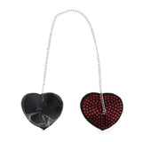 Maxbell Heart Reusable Adhesive Breast Nipple Cover Bra Pasties Pad Stickers Red