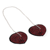 Maxbell Heart Reusable Adhesive Breast Nipple Cover Bra Pasties Pad Stickers Red