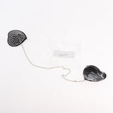 Maxbell Heart Reusable Adhesive Breast Nipple Cover Bra Pasties Pad Stickers White