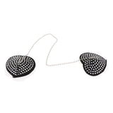 Maxbell Heart Reusable Adhesive Breast Nipple Cover Bra Pasties Pad Stickers White