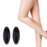 Silicone Leg Onlays Silicone Calf Pads for Crooked Thin O Legs Black 120