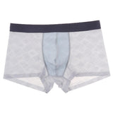Maxbell Men Underwear Briefs Low Waist Soft Underpant Sexy Lingerie Gray L