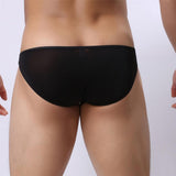 Maxbell Men Sexy Smooth Underwear Bulge Pouch Shorts Briefs Thongs Underpants Black