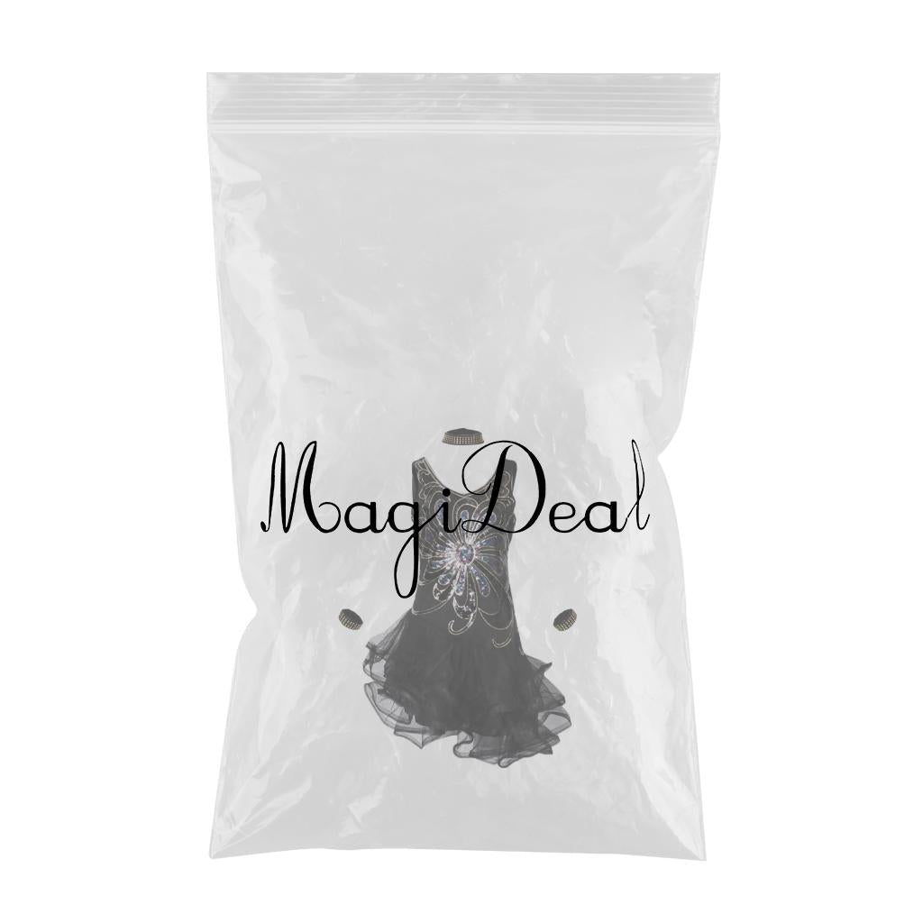 Max Sexy Halter Sequined Mesh Dance Skirt  L Black