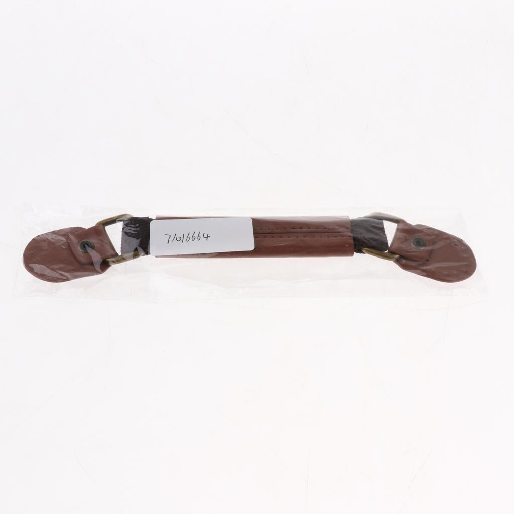 Leather Pull Handle Luggage Suitcase Handle Strap Replacement Light Coffee