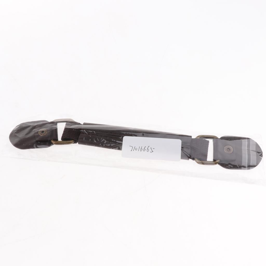 Leather Pull Handle Luggage Suitcase Handle Strap Replacement Dark Coffee