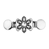 Maxbell Cardigan Duck Clips Clasps Crystal Shawl Blouse Sweater Shirt Collar Holder