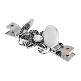 Maxbell Cardigan Duck Clips Clasps Crystal Shawl Blouse Sweater Shirt Collar Holder