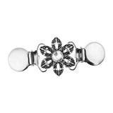 Maxbell Cardigan Duck Clips Clasps Crystal Shawl Blouse Sweater Shirt Collar Holder